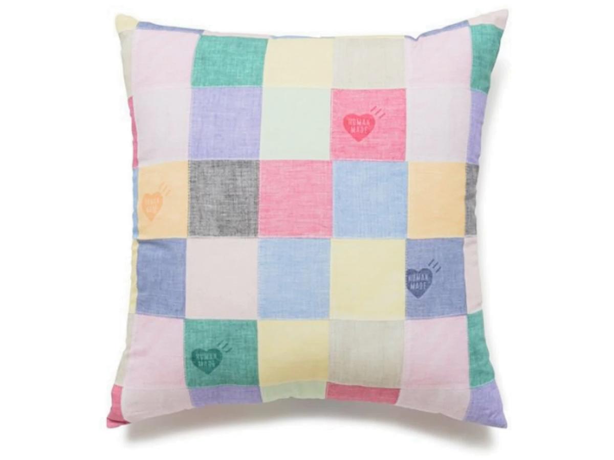 HUMAN MADE クッション　PATCHWORK CUSHION　2個 SASOM | collectibles Human Made Patchwork Cushion Pink Check